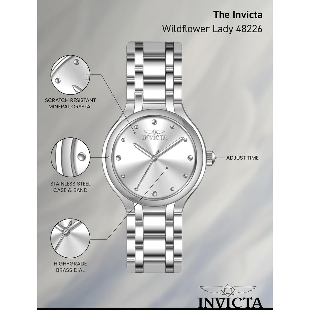Invicta Wildflower Lady 32Mm Stainless Steel Steel