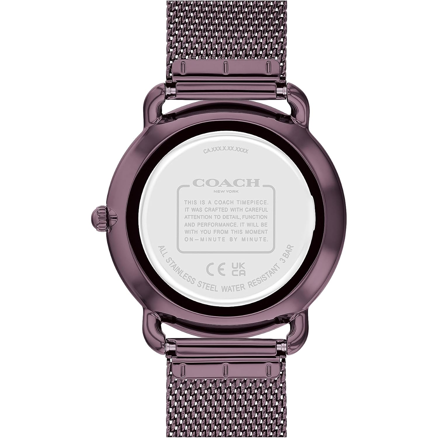 Coach Elliot Women'S Watch | Sleek Design With Scatter C'S | Timeless Style For Any Occasion | Gift For Her | Water-Resistant