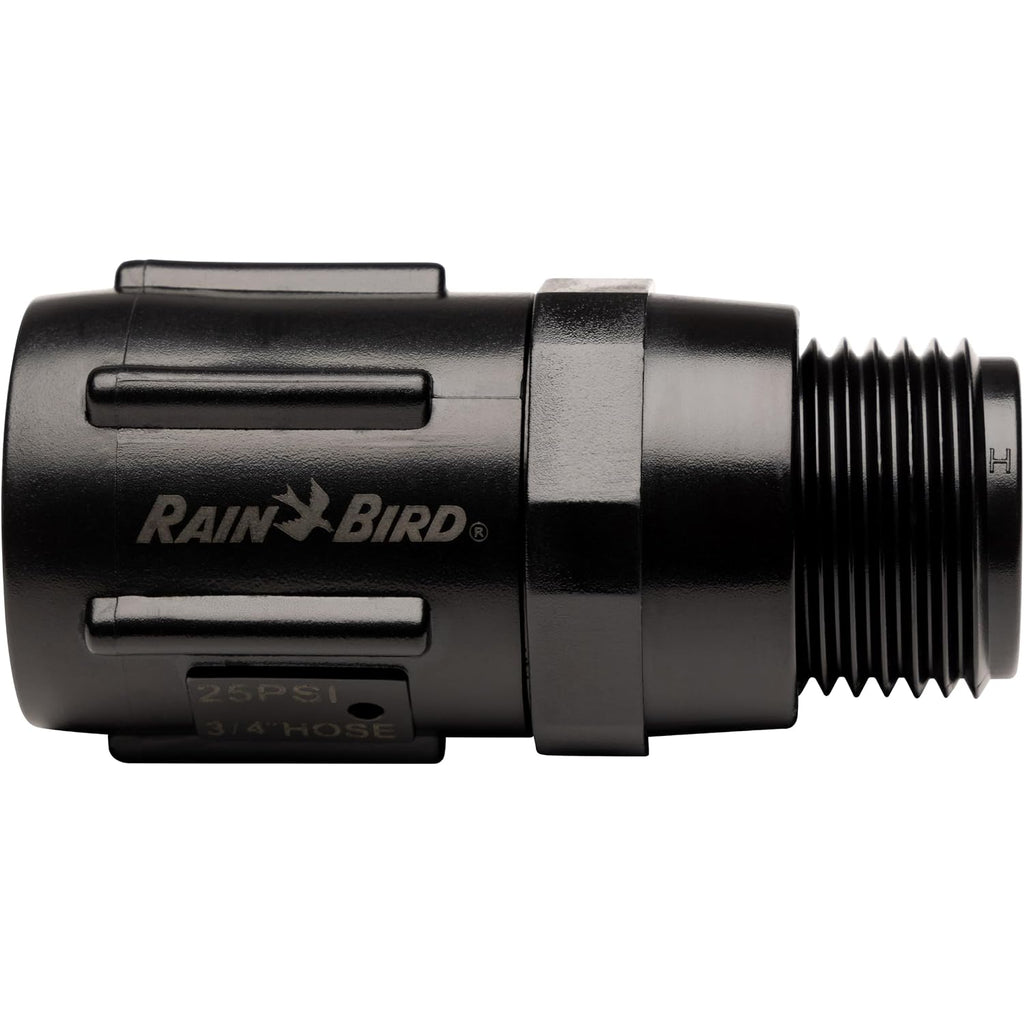 Rain Bird Ht07525Psi Drip Irrigation 25 Psi Pressure Regulator, 3/4" Female Hose Thread X 3/4" Male Hose Thread