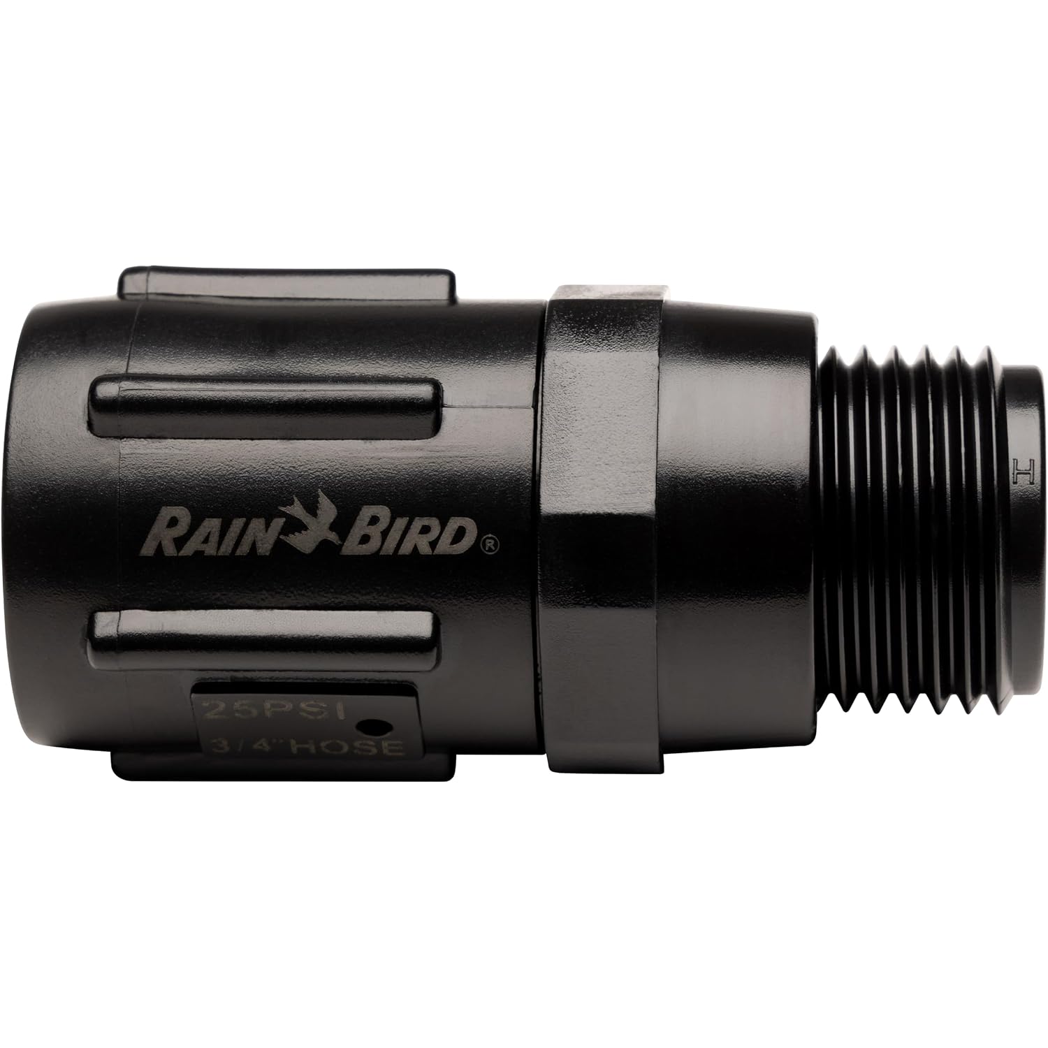Rain Bird Ht07525Psi Drip Irrigation 25 Psi Pressure Regulator, 3/4" Female Hose Thread X 3/4" Male Hose Thread