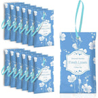 Scented Sachets For Drawer And Closet, Fresh Linen Scent 14 Pack | Sachets Bags Gift Set, Closet Freshener Sachet For Wardrobe Freshener, Cupboard, Luggage, Handbag, Suitcases,Gym Bag, Locker