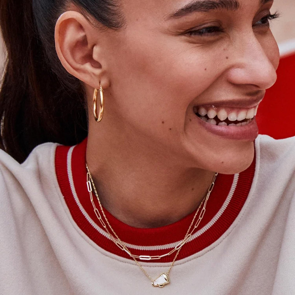 Kendra Scott Cheer Short Pendant Necklace, Fashion Jewelry for Women