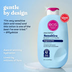 Eos Shea Better Sensitive Skin Body Lotion - Fragrance-Free, 48-Hour Moisture Eczema Cream & Dry Skin Relief, Vegan, 16 Fl Oz (Packaging May Vary)