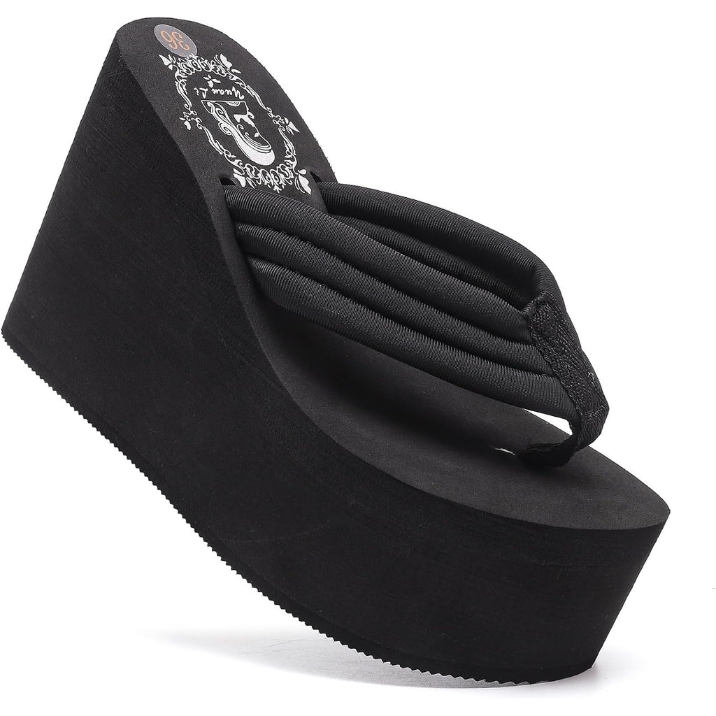 Womens Wedge Sandals Platform Sandals Women Chunky Wedge Flip Flops Sandals For Women