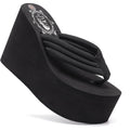 Womens Wedge Sandals Platform Sandals Women Chunky Wedge Flip Flops Sandals For Women