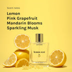 Just Juice Lemon Zest - Bright Fruity Floral Perfume - Lemon, Grapefruit, Mandarin Perfumes for Women and Men - 3.4 oz