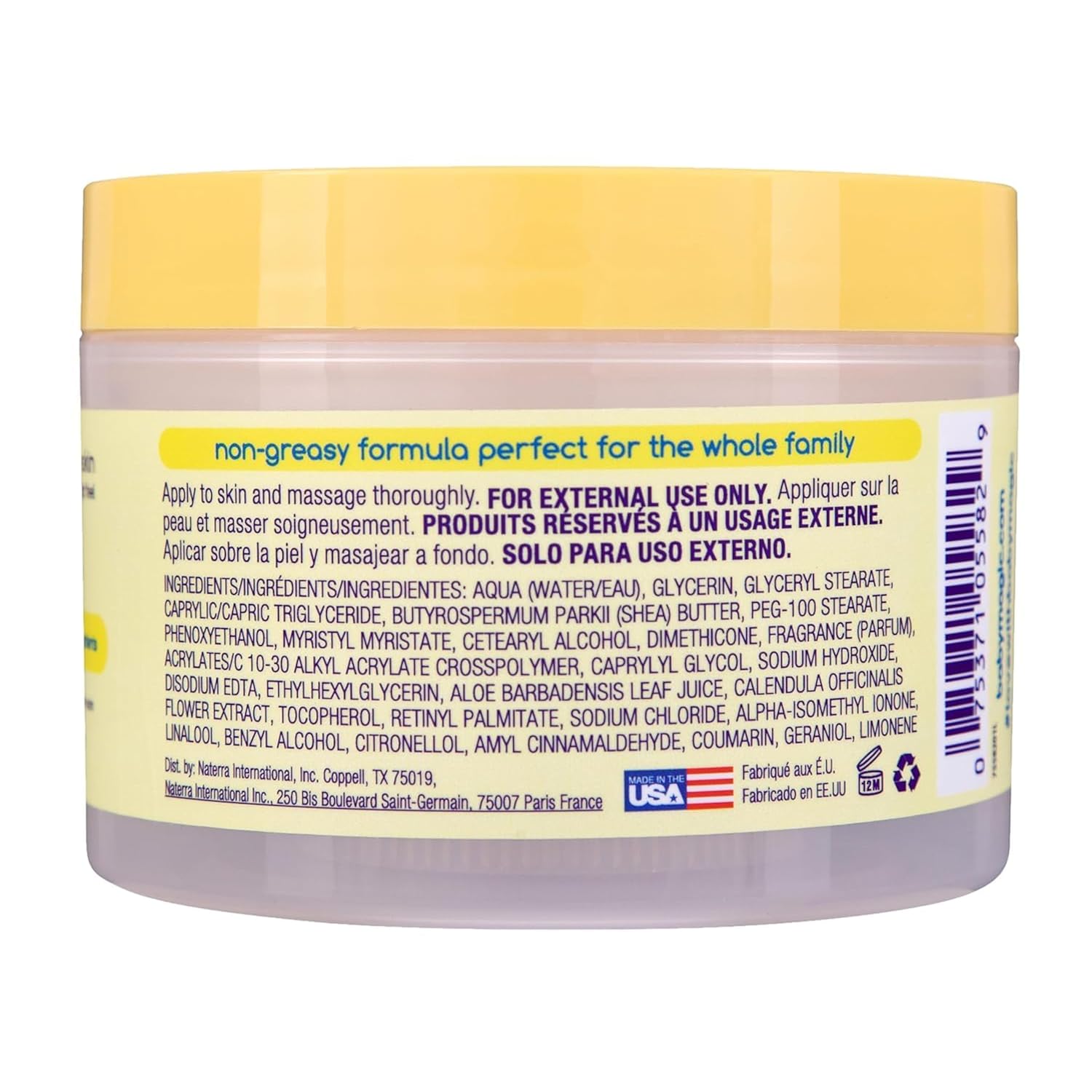 Baby Magic Creamy Whipped Butter, Soft Powder Scent, Helps Keep Skin Feeling Healthy And Baby Soft, Hypoallergenic, 8.4 Fl Oz.