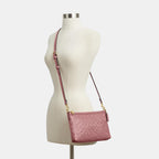 Coach Women's Legacy Zip Top Crossbody in Signature Leather