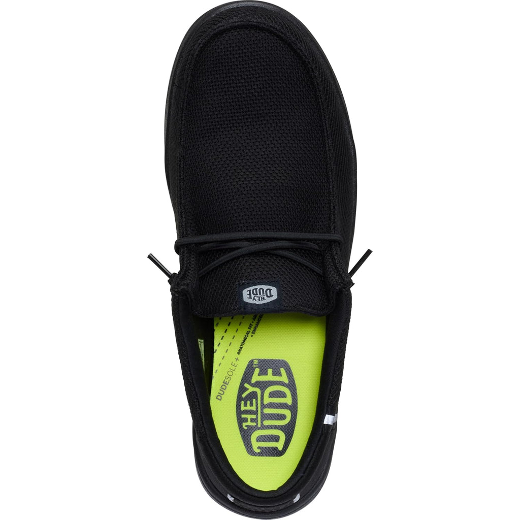 Heydude Men'S Wally Work Ct | Metal-Free Composite Toe | Water-Repellent, Slip-Resistant Work Shoes | All-Day Comfort