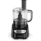 BLACK+DECKER 8-Cup Food Processor, Easy Assembly, Stainless Steel S-Blade, Shred, Slice, Chop, Puree, 450W Motor