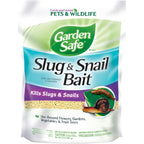 Garden Safe Brand Slug & Snail Bait Granules, 2 Pounds, Slugs & Snails Begin To Die Within 3 To 6 Days, Can Be Used Around Pets & Wildlife, For Lawns, Gardens & Greenhouses, 1 Pack