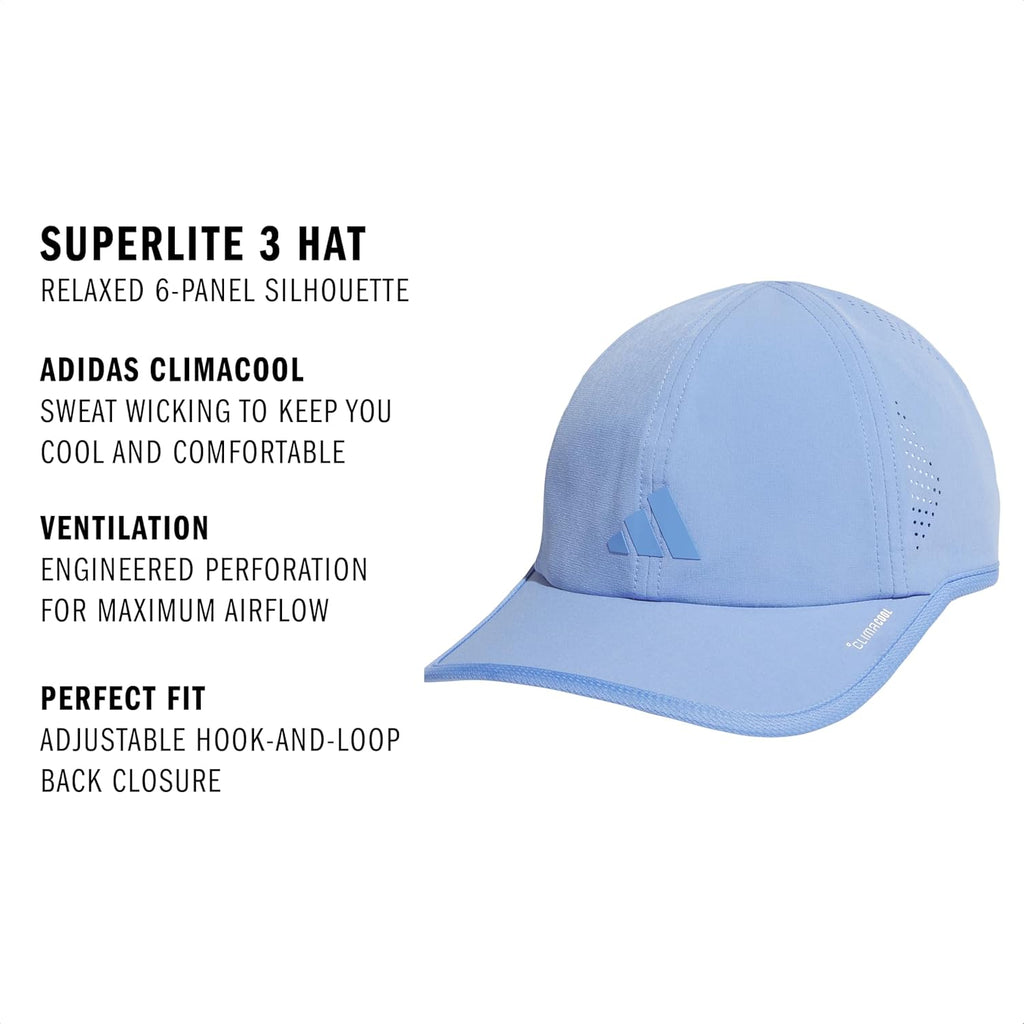 adidas Women's Superlite Hat – Lightweight Athletic Running Cap for Workouts