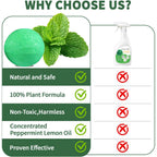 Mouse Rodent Repellent, 24 Pack Peppermint Oil For Mice, Mouse, Rats, Squirrel, Indoor/Outdoor Pest Control For Home, Kitchen, Garage, Safe For Pets & Family