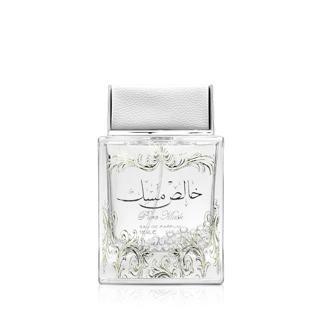 Lattafa Pure Musk Eau De Parfum Spray, 3.4 Ounce (Unisex)