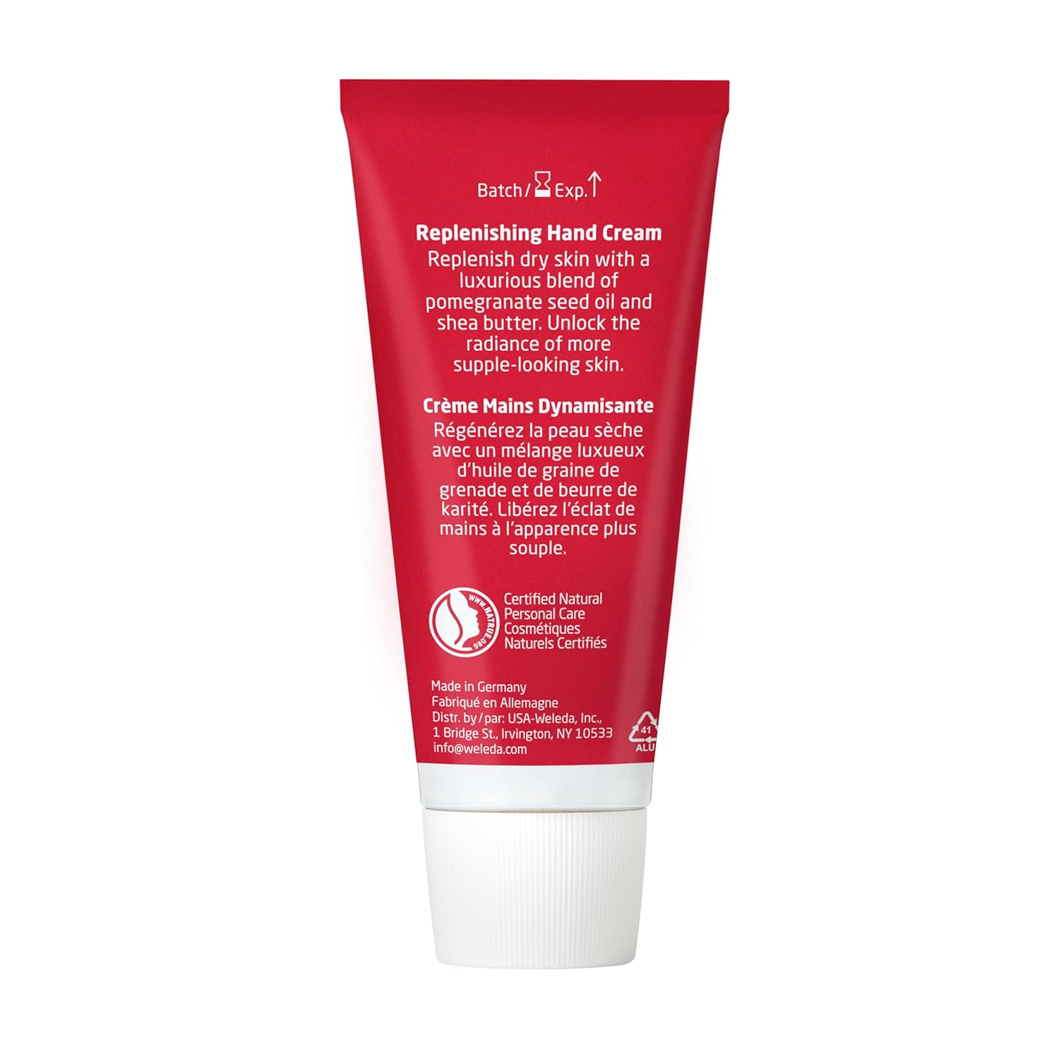 Weleda Regenerating Pomegranate Hand Cream, 1.7 Ounce