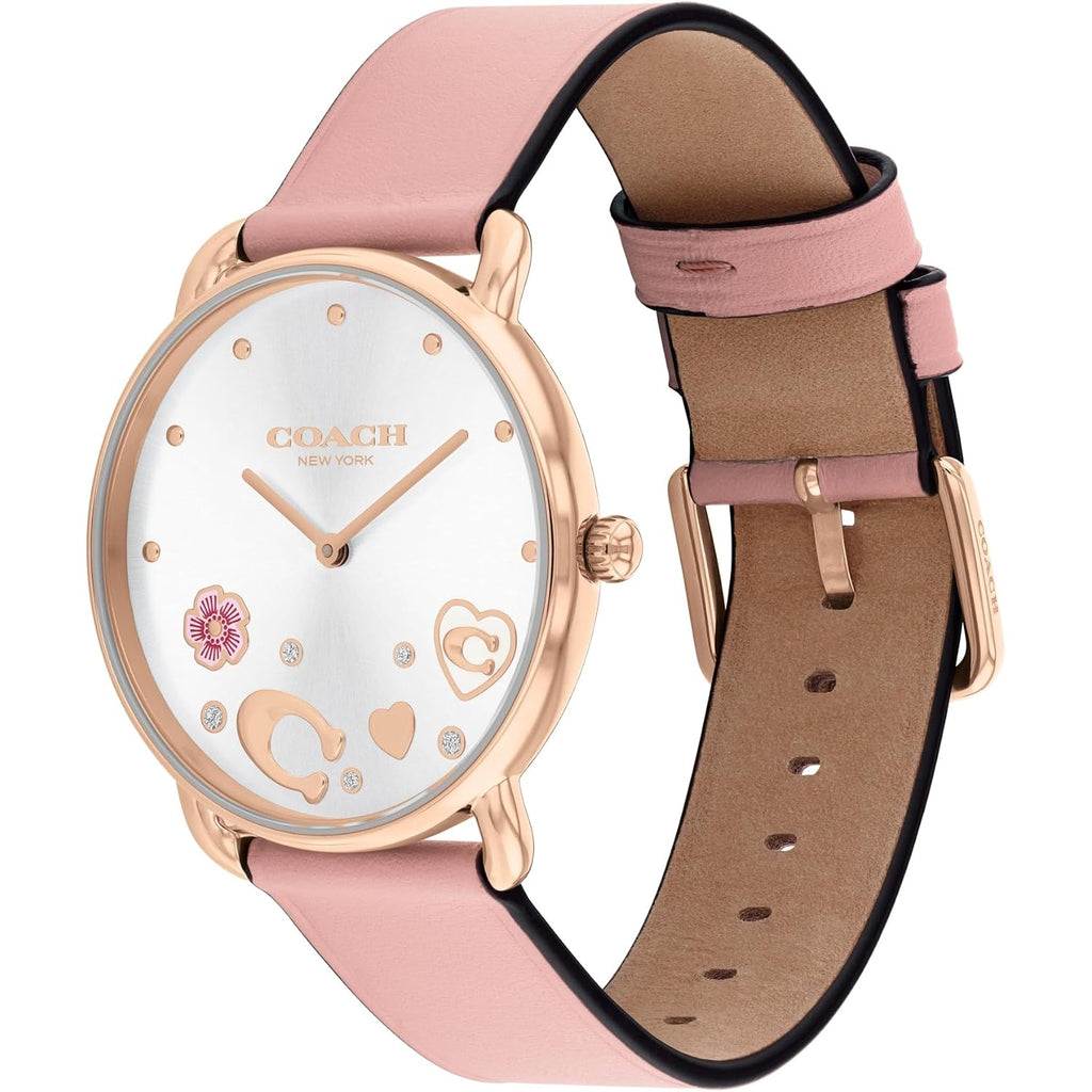 Coach Elliot Women'S Watch | Sleek Design With Scattered Charms | Timeless Style For Every Occasion | Gift For Her | Water-Resistant | 36 Mm