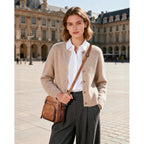 FADEON Small Purses for Women Crossbody Bags, Designer PU Leather Mini Cross Body Purse Travel Shoulder Bag Card Slots