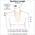 Galaxy Gold 14K Solid Gold 6.5 Carat Natural Amethyst & Emerald Necklace for Women - Yellow Gold Fine Jewelry