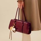 Women's shoulder bag, spacious multi pocket bag, women's crossbody bag, fashionable handbag, top handle, shoulder bag