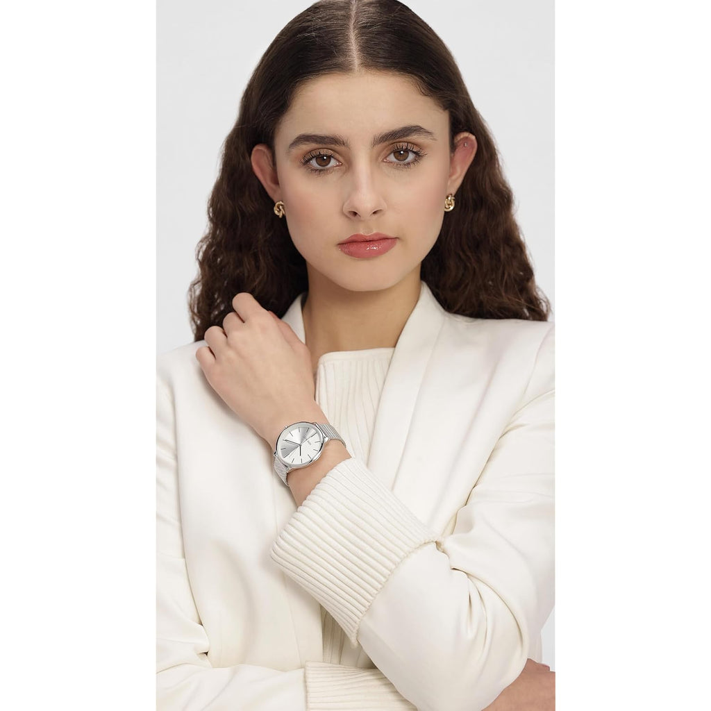 Nine West Women'S Mesh Bracelet Watch
