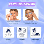 Maree Under Eye Patches For Puffy Eyes And Dark Circles – Under Eye Mask With Collagen & Hyaluronic Acid – Undereye Mask Patches For Women – Parches Para Ojeras Puffiness & Under Eye Bags | 12 Pair