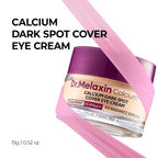 Dr.Melaxin Calcium Dark Spot Eye Cream 15G – Niacinamide & Calcium Gluconate Eye Cream For Dark Circles, Under Eye Bags & Sagging | Hydrolyzed Elastin Ex Volume Firming | Korean Eye Cream