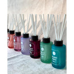Dw Home Reed Diffuser Set Calming Waves Scent For Bathroom Accessories Shelf Decor & Air Fresheners, 3.3 Oz Essential Oils, House Bedroom Office Decor & Gift