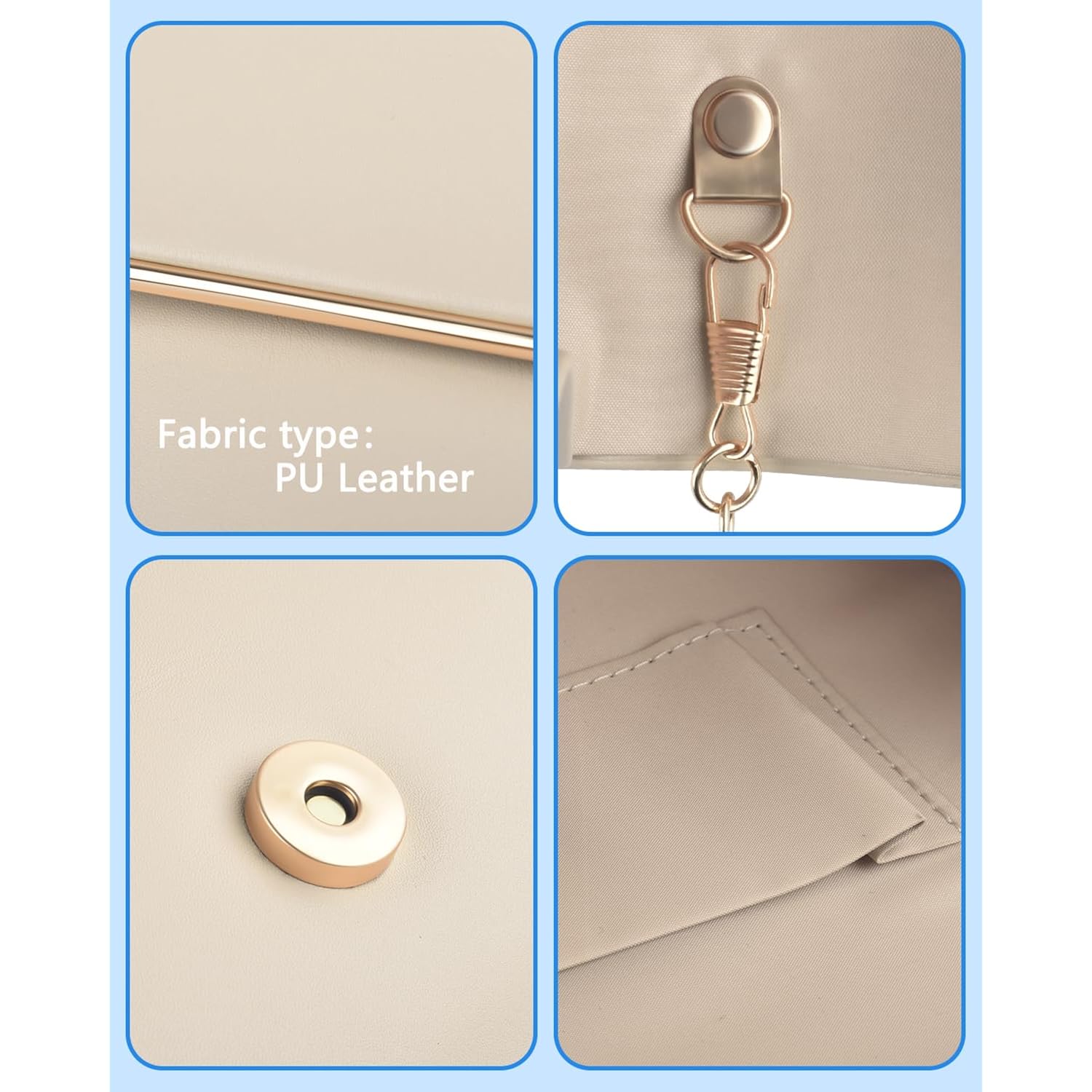 Clutch Purses For Women, Pu Leather Formal Evening Bags Shoulder Party Handbags Wedding Cocktail Prom Clutches