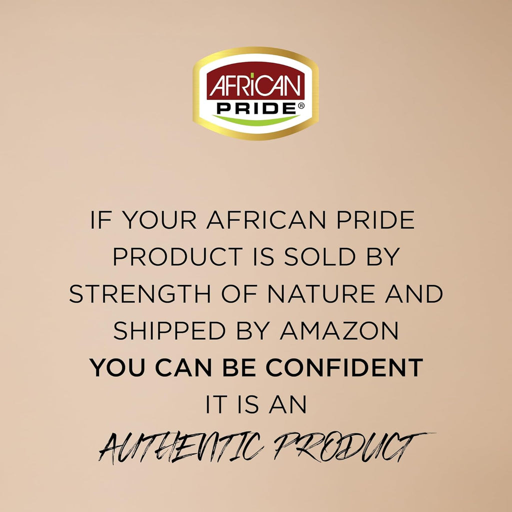 African Pride Moisture Miracle Pre-Shampoo Hair Detangler with Aloe & Coconut Water | Minimizes Breakage, Hydrates & Strengthens | Pre-Poo Treatment for Natural Coils & Curls | 18 oz.
