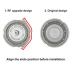 SH30 Replacement Heads for Philips Norelco Shaver Series 3000, 2000, 1000 and S1560, SH30 Blades for Philips Norelco 3900, 3600, 2400, 6 Pieces of Pack