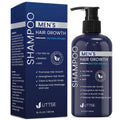 Uttse Biotin Hair Growth Shampoo For Men: Natural Thickening Shampoo With Tea Tree Oil Ginseng Mint For Hair Loss And Thinning Hair - 10.1 Fl.Oz, Dark Blue