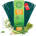 120 Pcs Citronella Oil Mosquito Incense Sticks, Natural Mosquito Repellent Outdoor Patio Plant-Based Bug Repellent For Patio Camping Essentials Fishing Backyard Travel Mosquito Control