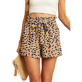 Womens Shorts with Pockets Summer Casual Shorts for Women Waist Casual Lightweight Adjustable Tie Knot Loose