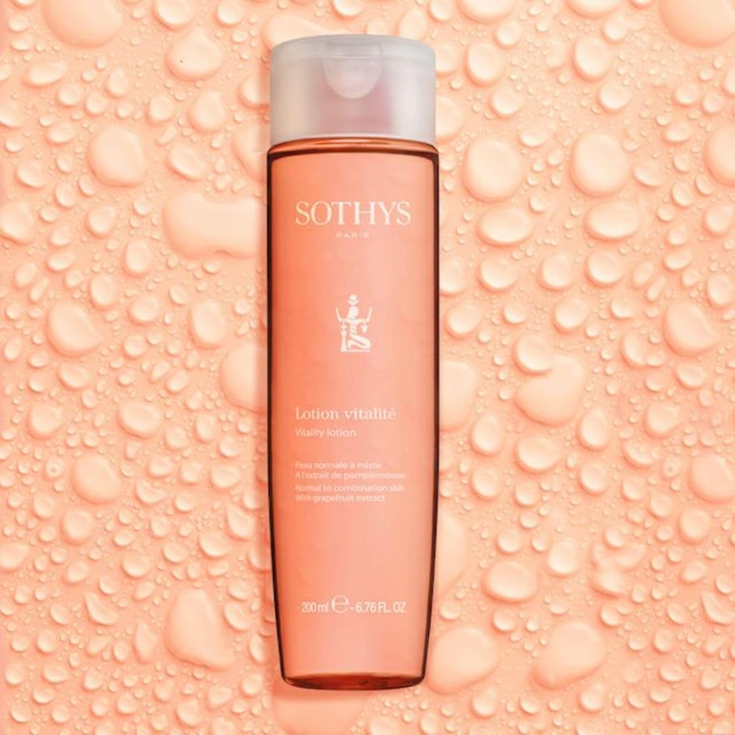 Sothys Vitality Lotion | Moisturizing Face Toner With Grapefruit Extract | Alcohol Free Facial Cleanser