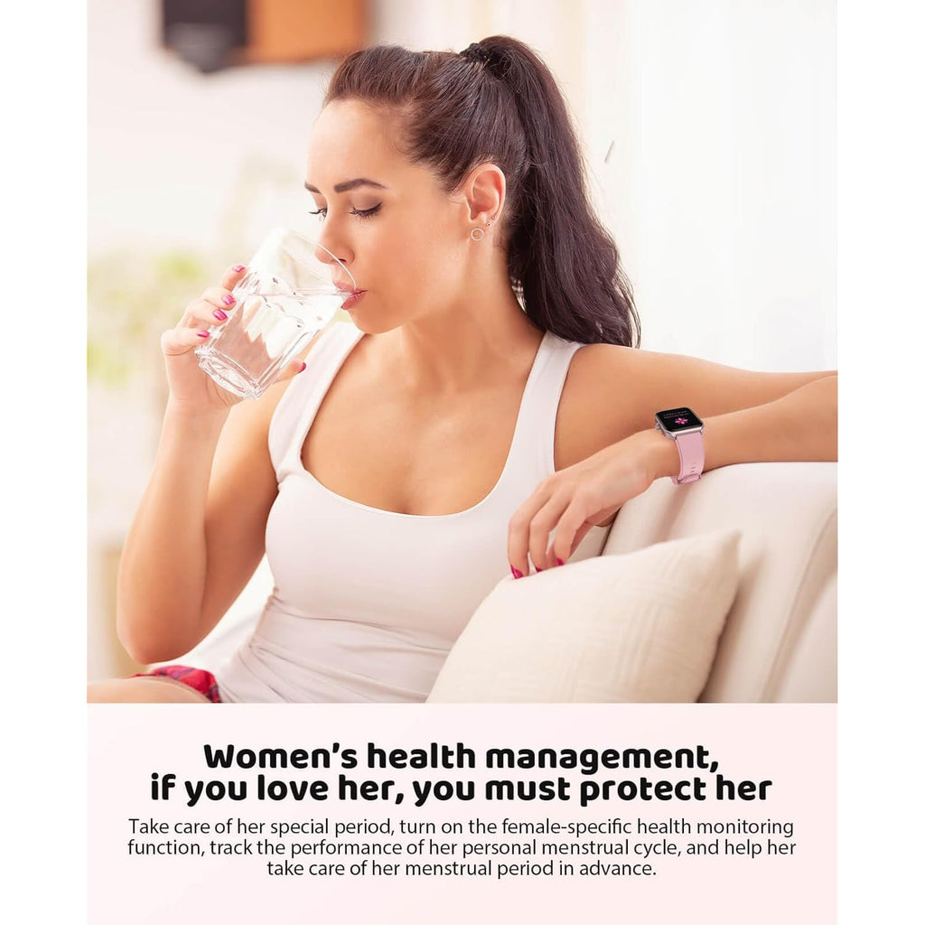 Smart Watches for Man Women with Bluetooth Call,1.91" Smartwatch with Heart Blood Pressure/Blood Oxygen/Rate/Sleep Monitor,100+ Sports Mode Fitness Tracker with IP67 Waterproof for iOS Android