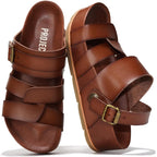 Project Cloud Platform Sandals Women – Strappy Wedges With Comfortable Plush & Soft Insole – Lightweight & Non Slip Platform Sandals For Women 2026