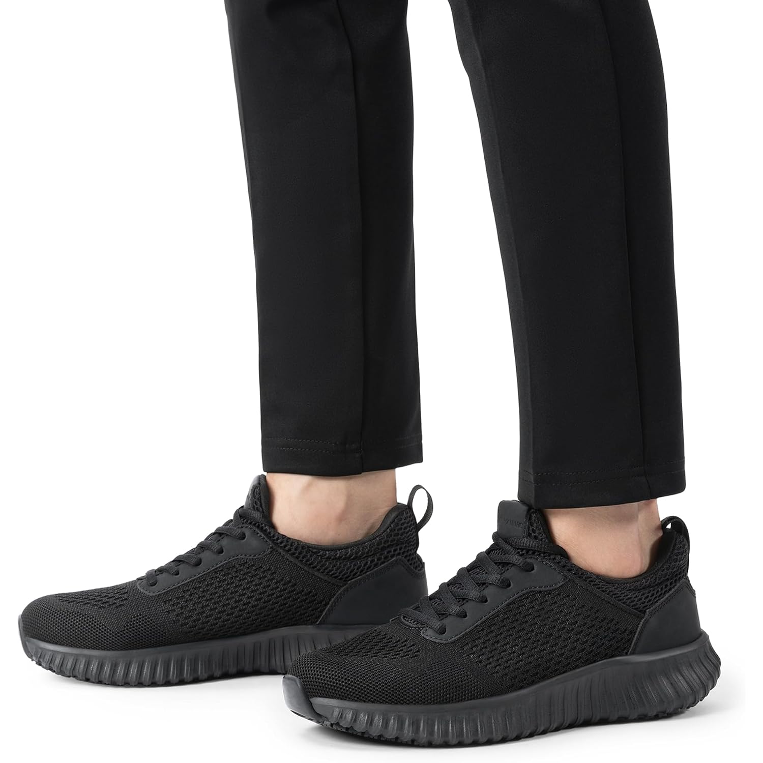 Bruno Marc Women'S Non Slip Work Shoes Walking Black & Lightweight Food Service Chef Kitchen Restaurant Resistant Sneakers