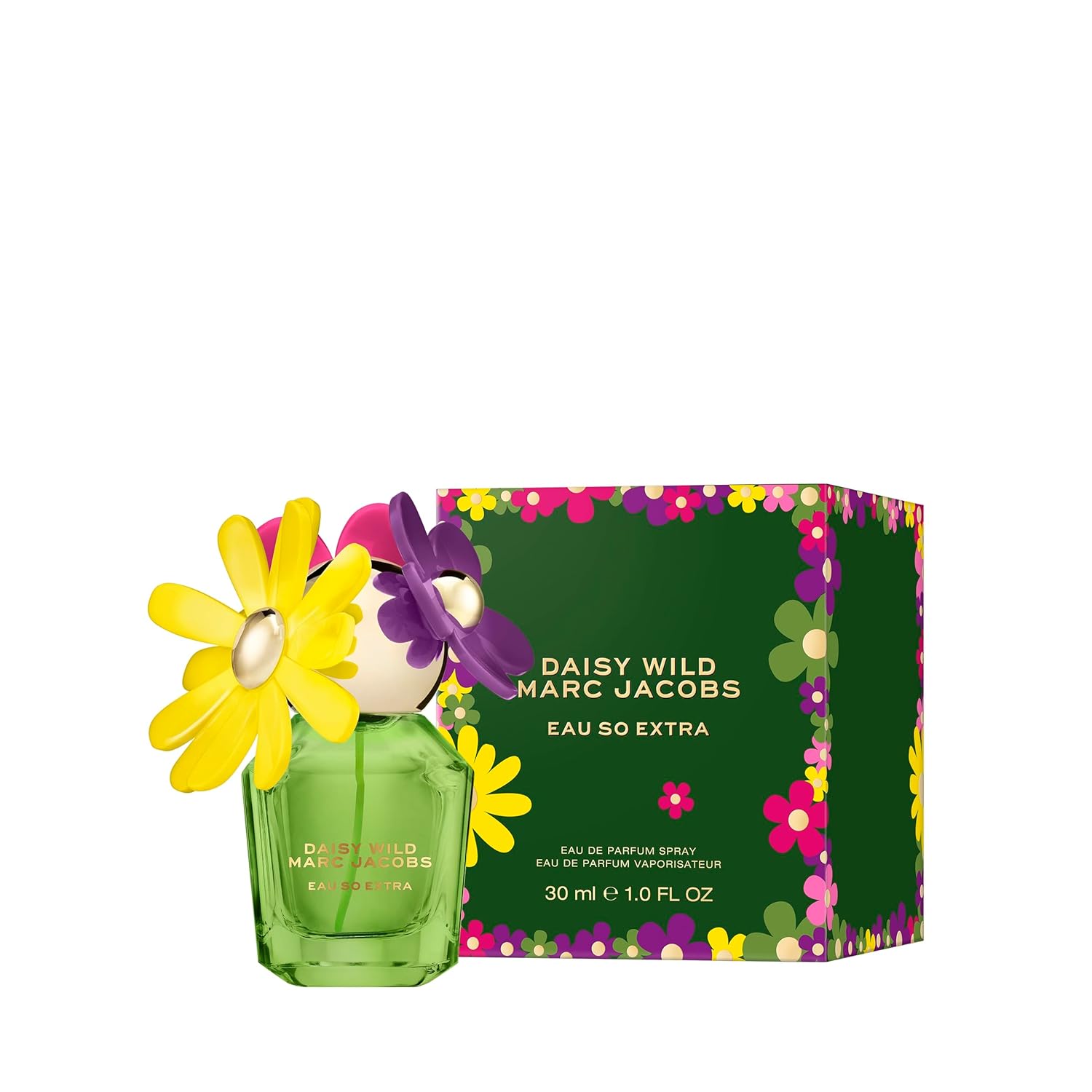 Marc Jacobs Daisy Wild Eau So Extra Eau de Parfum – Gourmand Floral Women's Perfume – With Notes of Banana, Pear Nectar, Vanilla & Amber