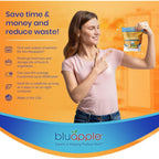Bluapple Produce Saver Ethylene Gas Absorber - Fresh Fruit & Vegetable Storage, Food Savers For Refrigerator, 8 Packets (9G Each), Each Packet Lasts 3 Months, Kitchen Must Haves, Usa Made - Refill Kit