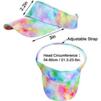 Rbenxia 2 Pieces of Adjustable Sport Visors Sun Visor Hats Cap Visors for Women and Men