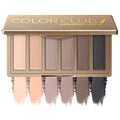 Susikeki 6 Colors Mini Eyeshadow Makeup Palette Neutral Nude Smoky Eye Shadow Taupe & Brown Matte Make Up Pallet With Mirror Highly Pigmented Long Lasting Waterproof Travel Size Gift Kit 01