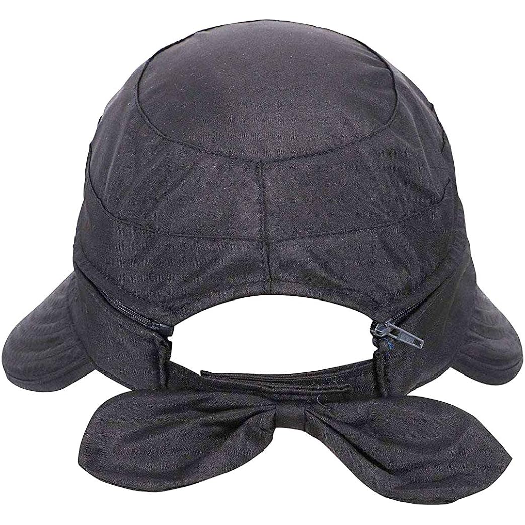 Sun Hats for Women with UV Protection Wide Brim Sun Hat Visor Summer Beach Outdoor Foldable Womens Cap Black