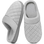 Unisex House Slippers For Women Men Memory Foam Indoor Bedroom Shoes