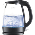 Comfee' Electric Kettle, 1.7L Hot Water Boiler, 1500W Fast Boil, Glass Electric Tea Kettle With Led Indicator, Auto Shut-Off And Boil-Dry Protection, Bpa Free