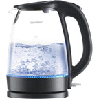 Comfee' Electric Kettle, 1.7L Hot Water Boiler, 1500W Fast Boil, Glass Electric Tea Kettle With Led Indicator, Auto Shut-Off And Boil-Dry Protection, Bpa Free