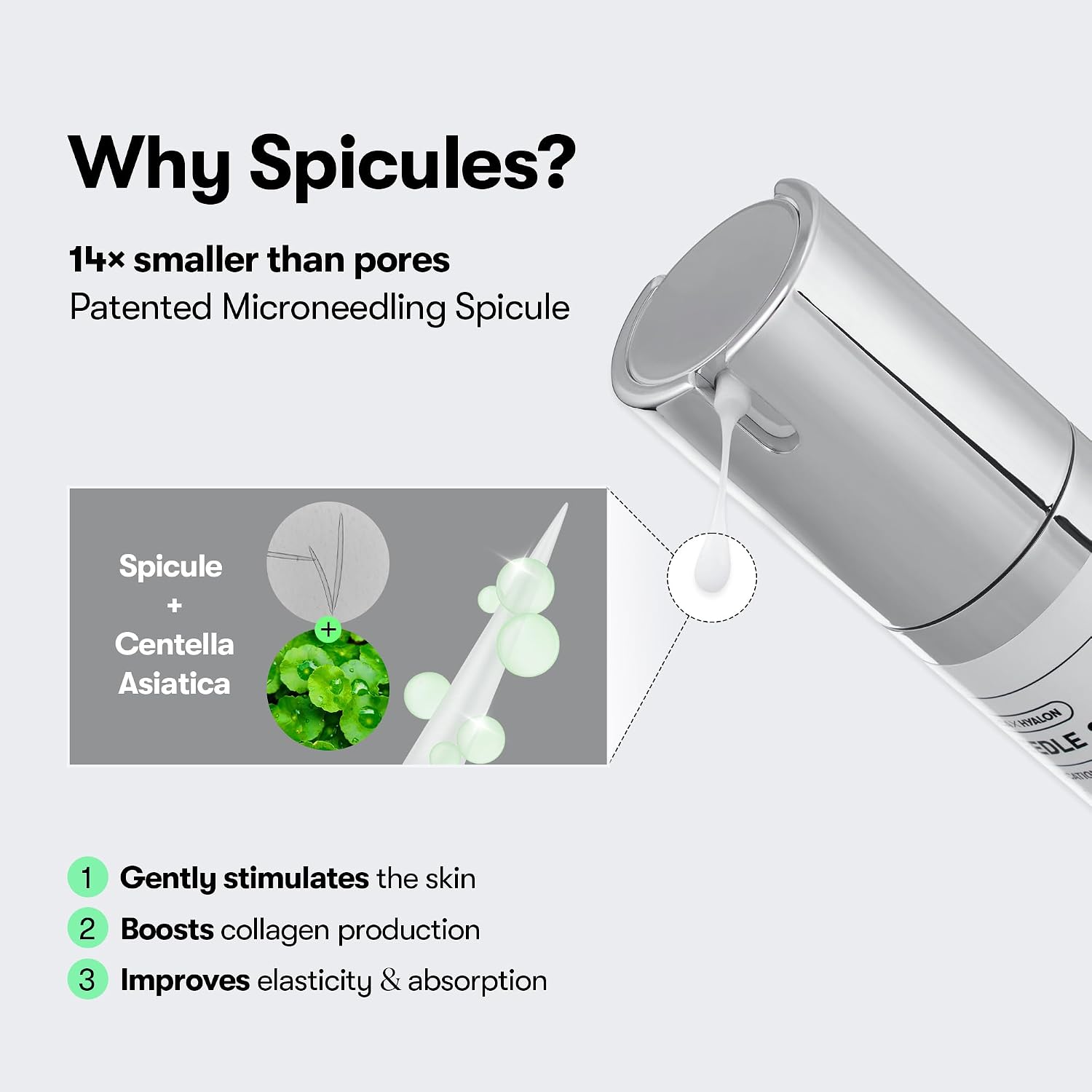 Vt Cosmetics Cica Reedle Shot 300, Advanced Night Exosome, Microneedling Serum, Centella Asiatica, Hyaluronic Acid, Propolis, Soft Skin, Regeneration, Glass Skin, Korean Skin Booster 1.69Fl Oz (50Ml)