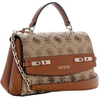 Guess Women'S Melinda Logo Top Handle Flap
