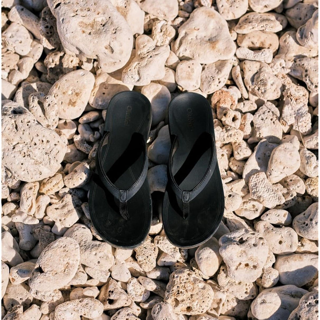 Olukai Uiki Women'S Beach Sandal, Quick-Dry Flip-Flop Slides, Water Resistant, Wet Grip Soles & Compression Molded Footbed