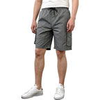 Southpole Men'S Quick Dry Track Cargo Shorts, Inseam 9", Lightweight, Water Resistant
