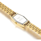 Berny Gold Watches For Women Dainty Hexagon Ladies Quartz Wrist Watches Stainless Steel Band Fashion Analog Watch Luxury Bracelet